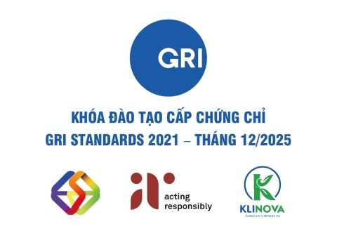 Khóa đào tạo cấp chứng chỉ chính thức GRI Standards 2021 – Tháng 12/2025